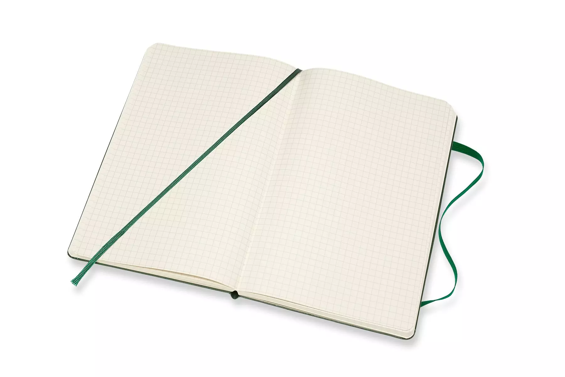 Een Moleskine Squared Hard Cover Notebook Large Myrtle Green koop je bij Moleskine.nl